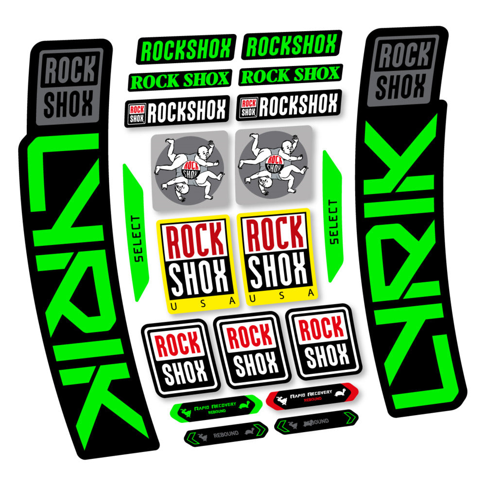Decal RockShox Lyrik Select 2027, Fork 29" 35mm, bike sticker vinyl