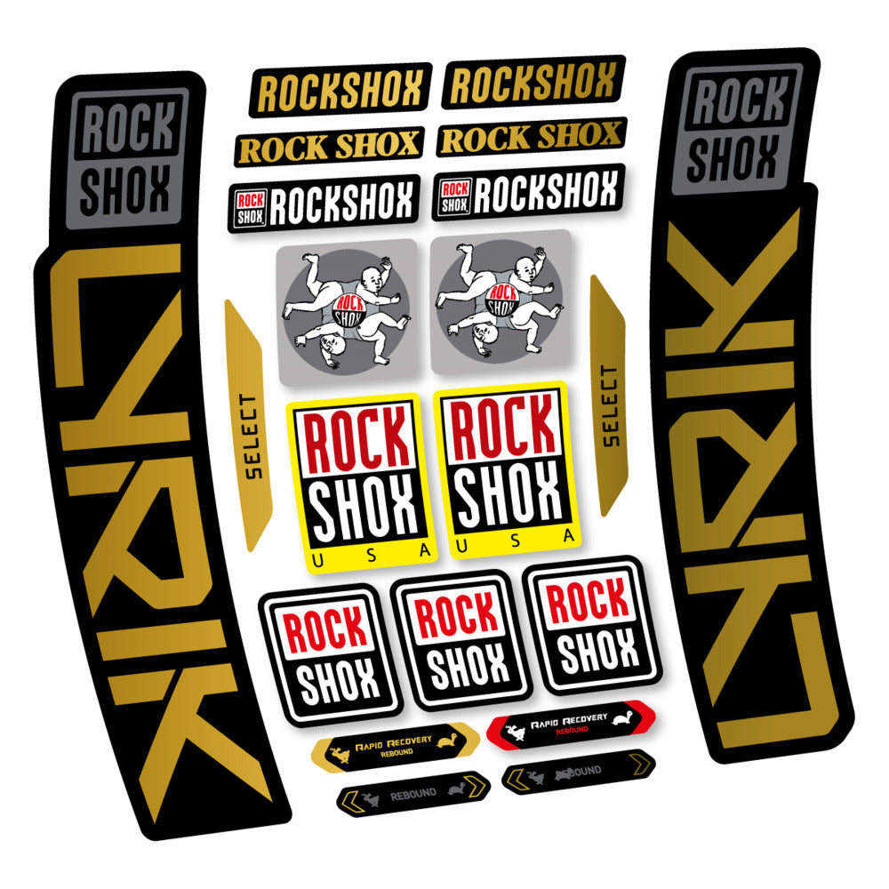 Decal RockShox Lyrik Select 2027, Fork 29" 35mm, bike sticker vinyl