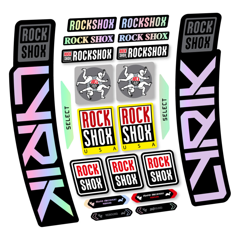 Decal RockShox Lyrik Select 2027, Fork 29" 35mm, bike sticker vinyl