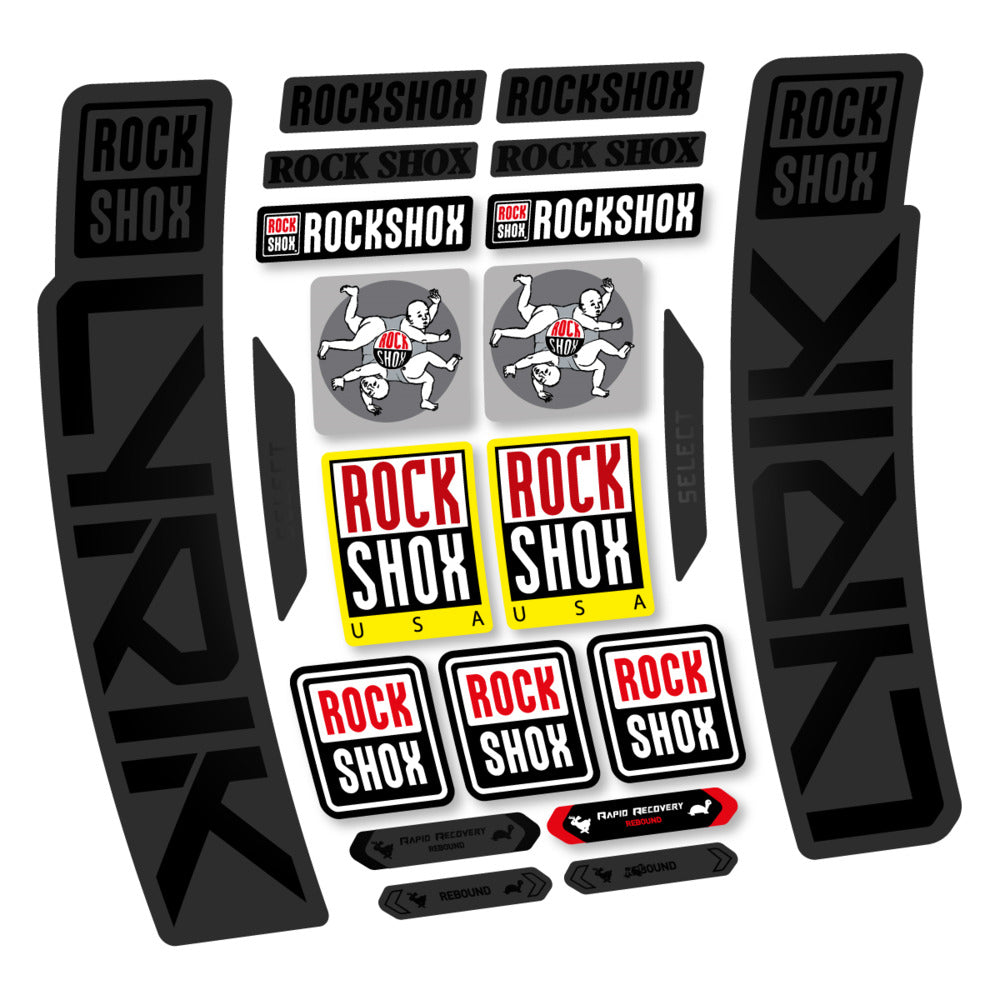 Decal RockShox Lyrik Select 2027, Fork 29" 35mm, bike sticker vinyl