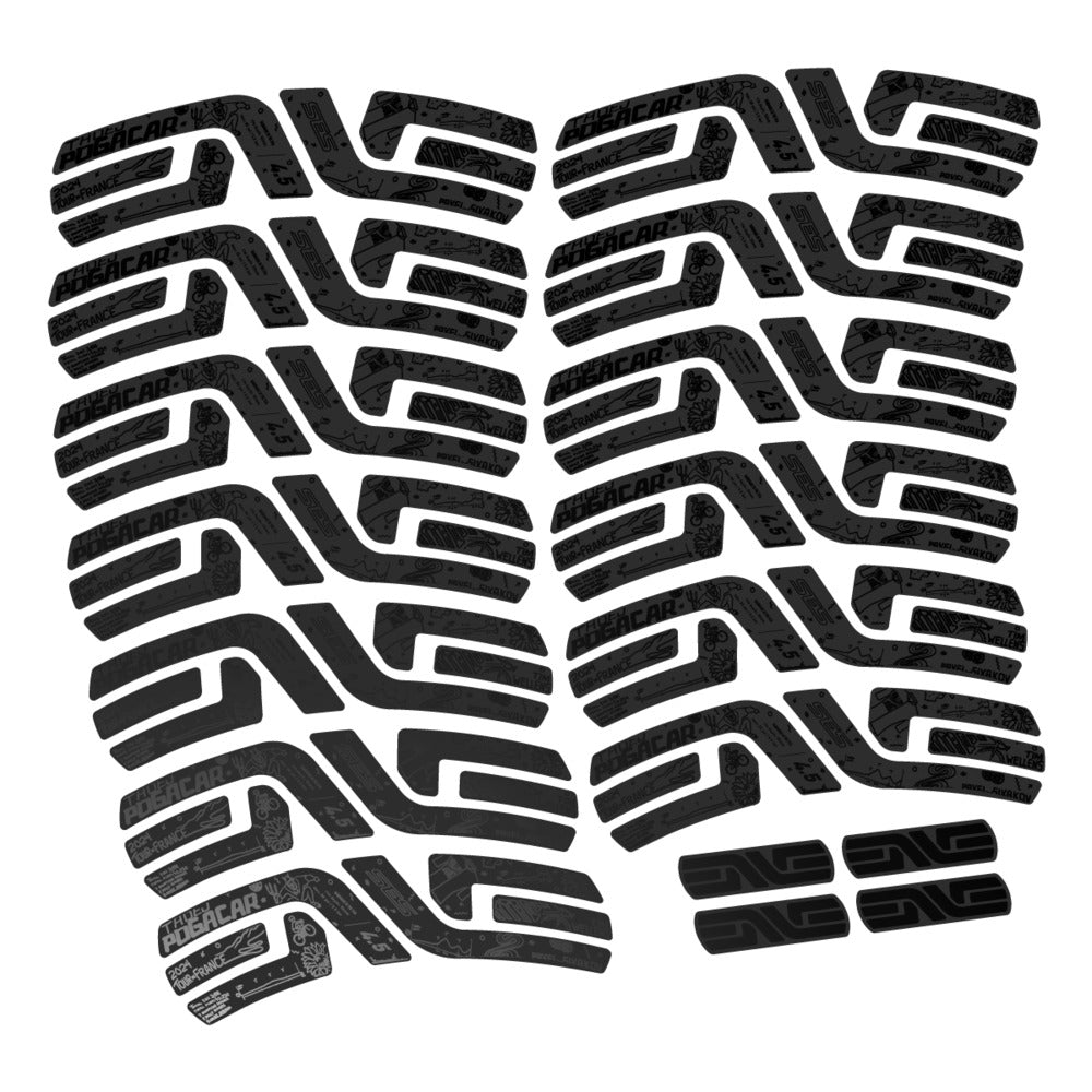 Decal for Enve SES 4.5 Pogacar TDF 2022-2025, Road Wheel, bike sticker vinyl