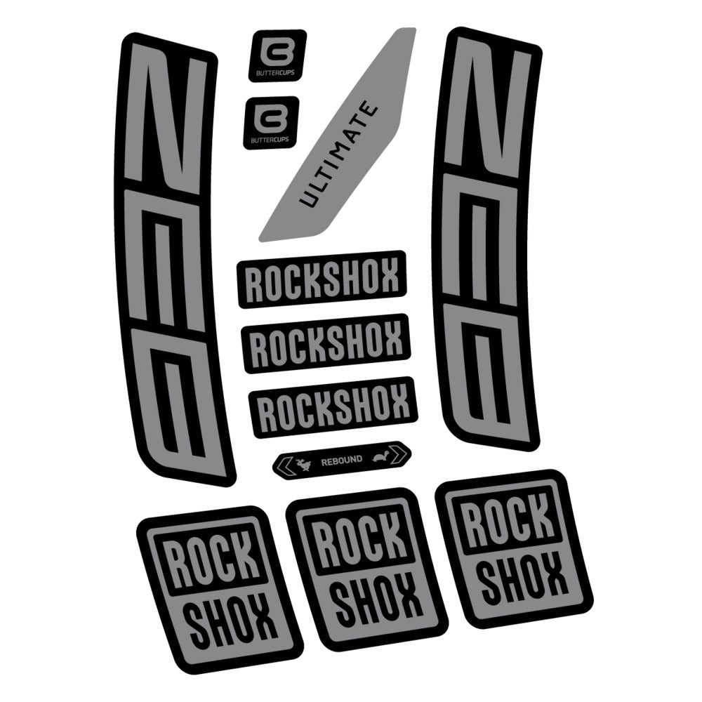 Decal RockShox ZEB Ultimate 2027, Fork 29" 38mm, bike sticker vinyl