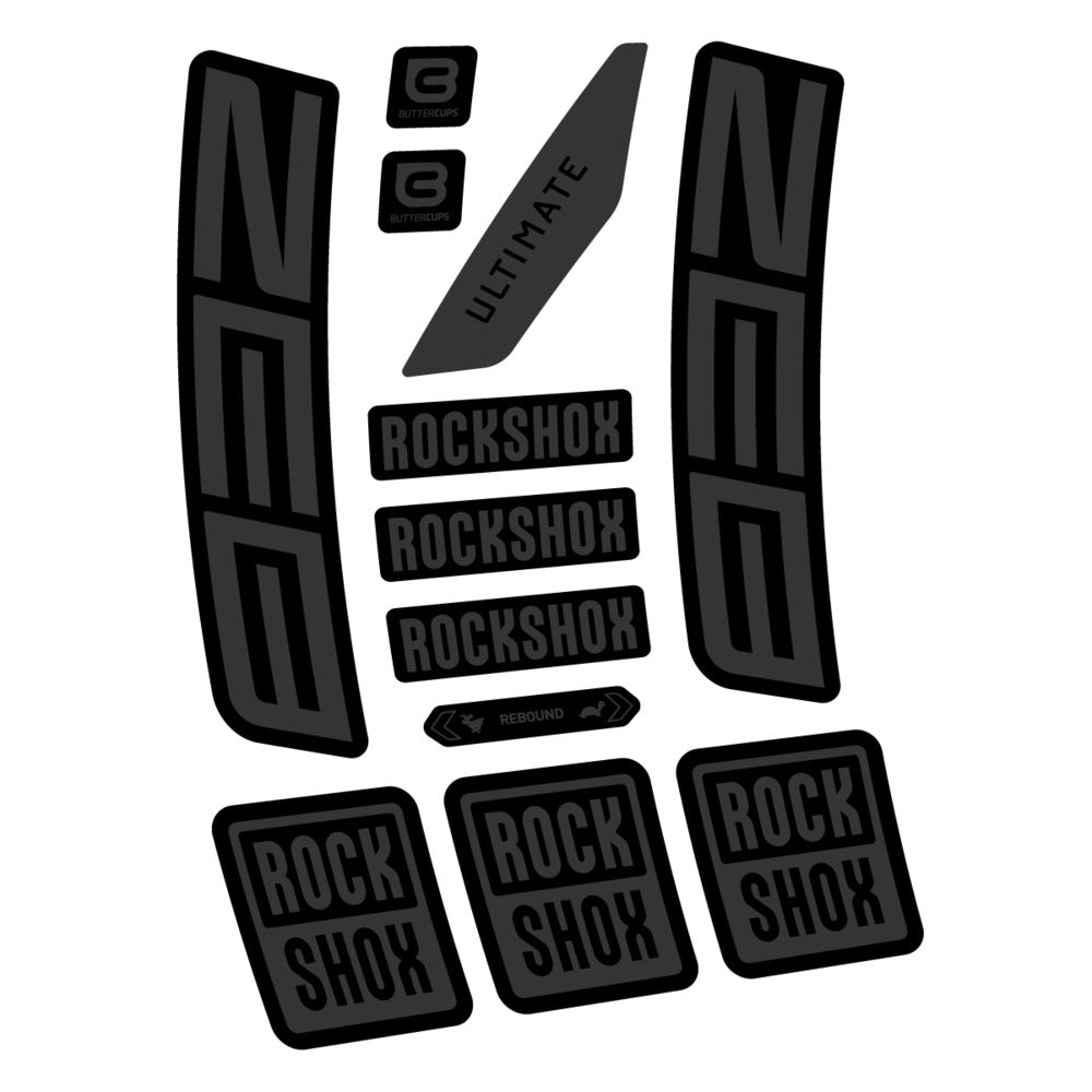 Decal RockShox ZEB Ultimate 2027, Fork 29" 38mm, bike sticker vinyl