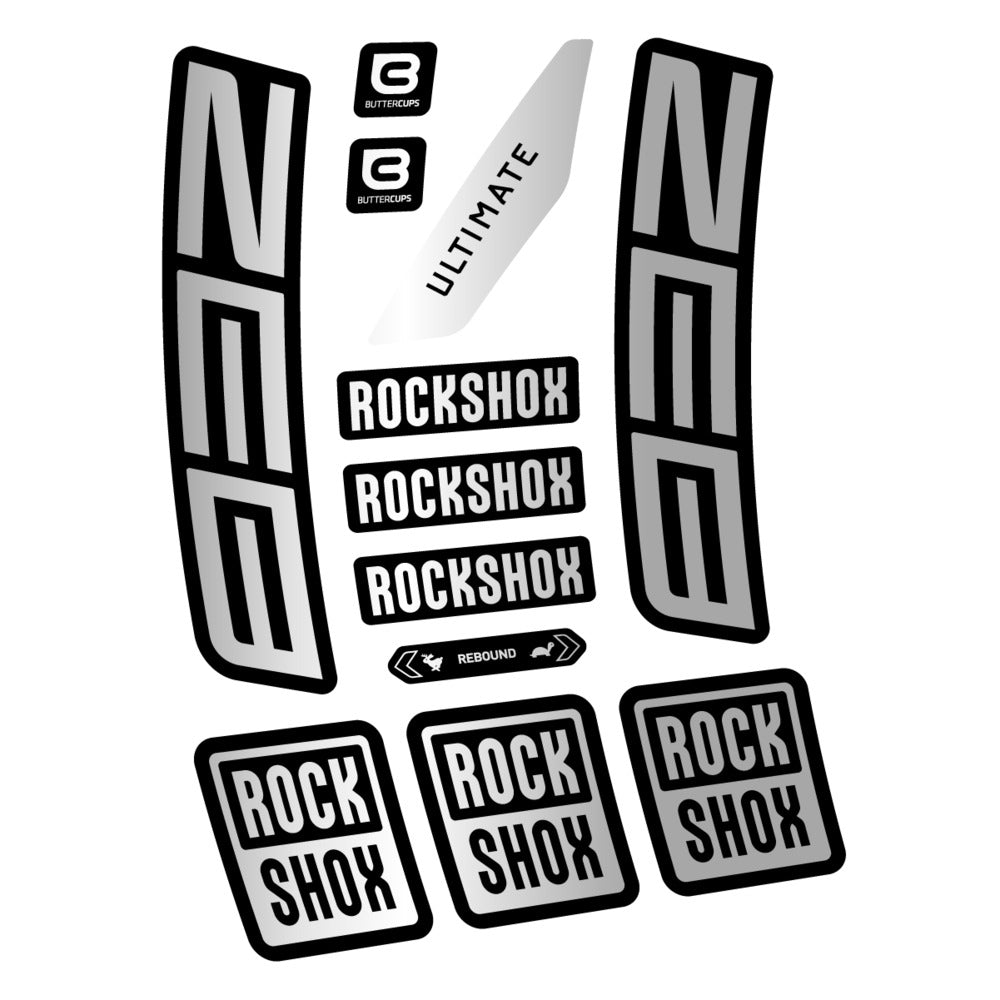 Decal RockShox ZEB Ultimate 2027, Fork 29" 38mm, bike sticker vinyl