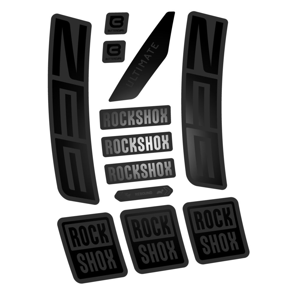 Decal RockShox ZEB Ultimate 2027, Fork 29" 38mm, bike sticker vinyl