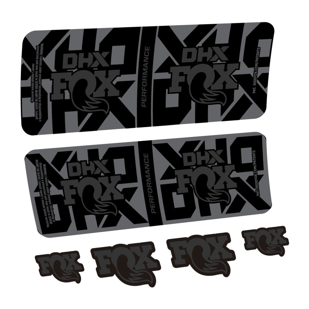 Decal Fox DHX Performance 2027, Rear Shox, bike sticker vinyl