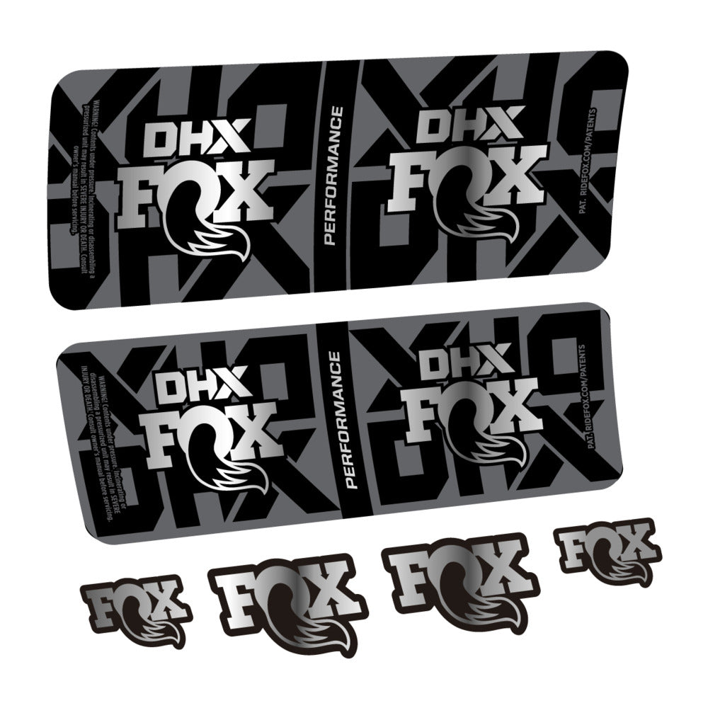 Decal Fox DHX Performance 2027, Rear Shox, bike sticker vinyl