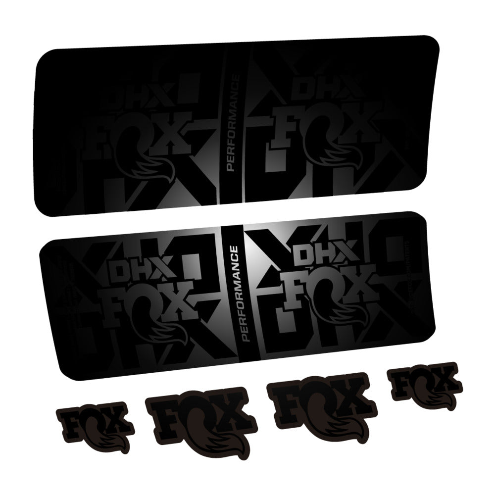 Decal Fox DHX Performance 2027, Rear Shox, bike sticker vinyl
