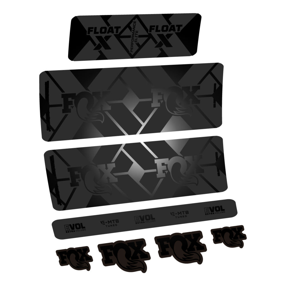 Decal Fox Float X Performance Elite E-MTB 2027, Rear Shox, bike sticker vinyl