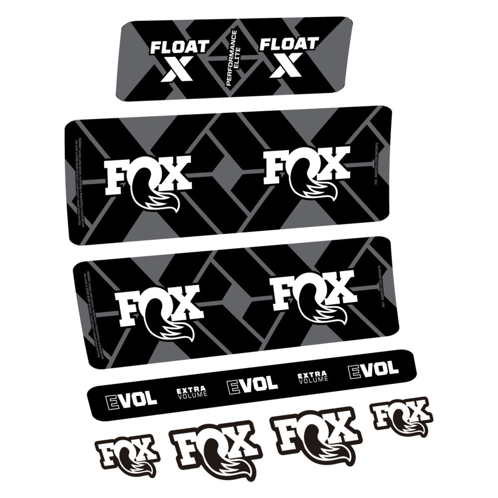 Decal Fox Float X Performance Elite 2027, Rear Shox, bike sticker vinyl