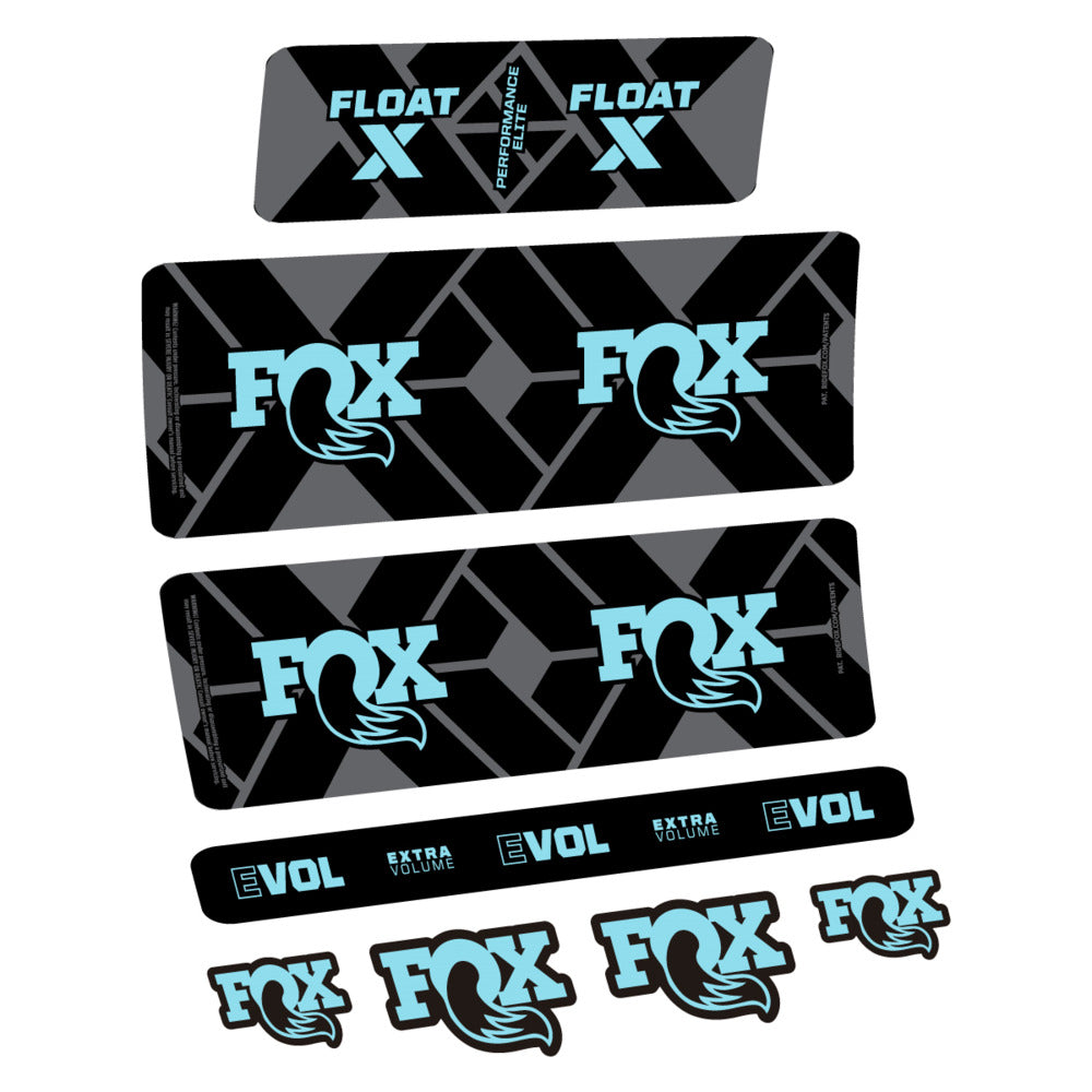 Decal Fox Float X Performance Elite 2027, Rear Shox, bike sticker vinyl