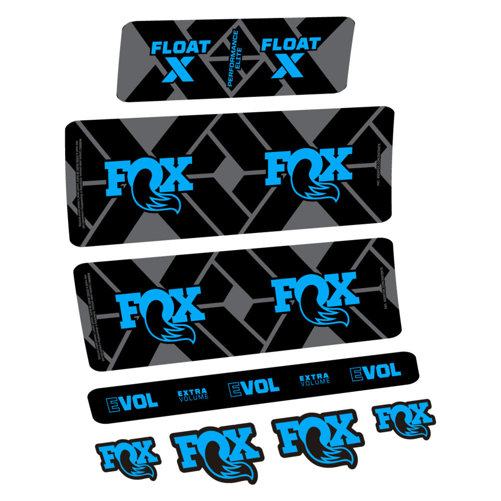 Decal Fox Float X Performance Elite 2027, Rear Shox, bike sticker vinyl