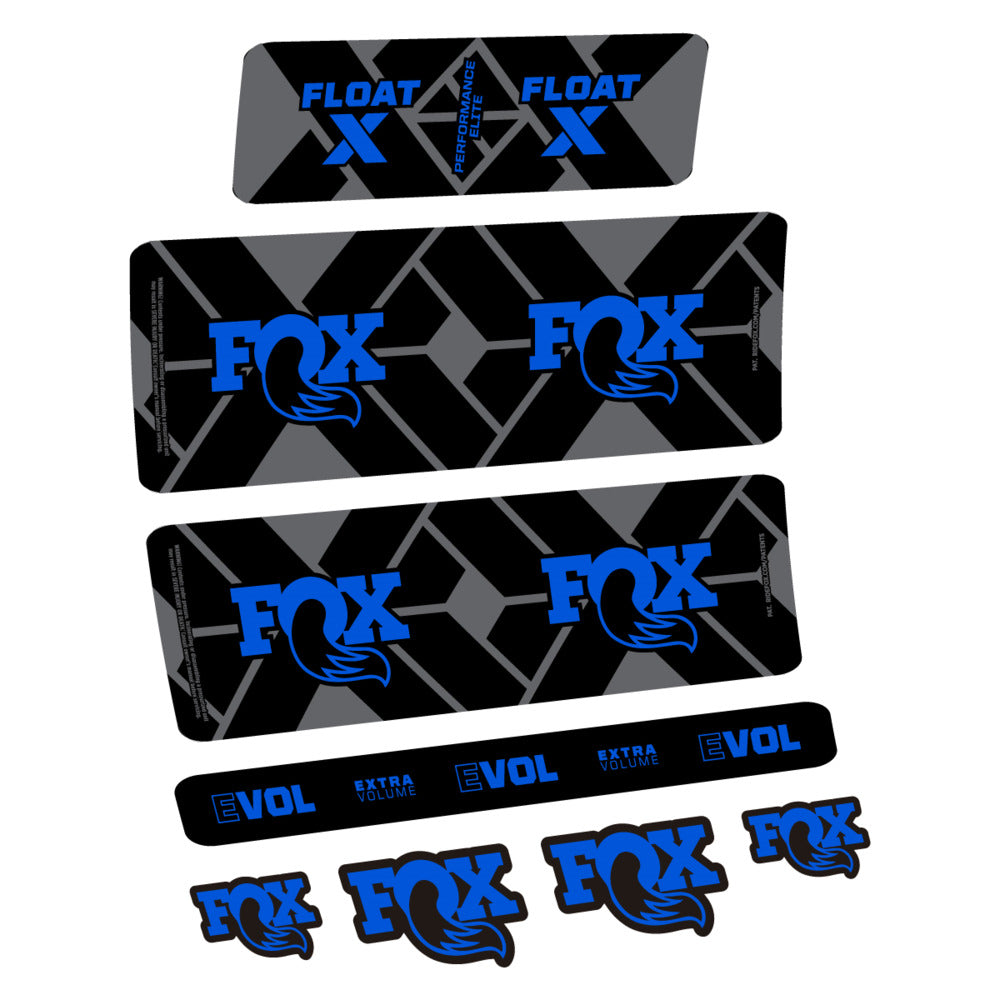 Decal Fox Float X Performance Elite 2027, Rear Shox, bike sticker vinyl