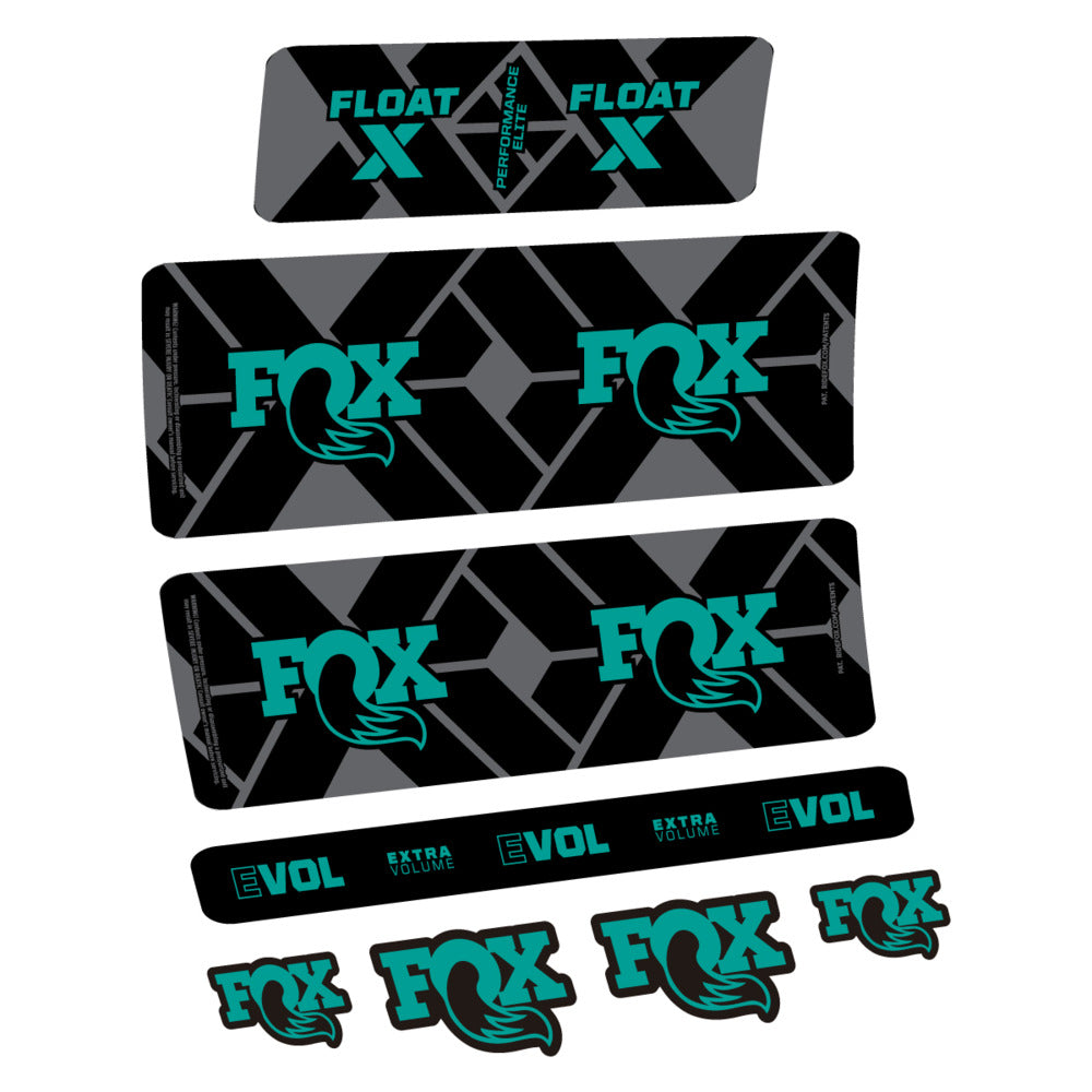 Decal Fox Float X Performance Elite 2027, Rear Shox, bike sticker vinyl