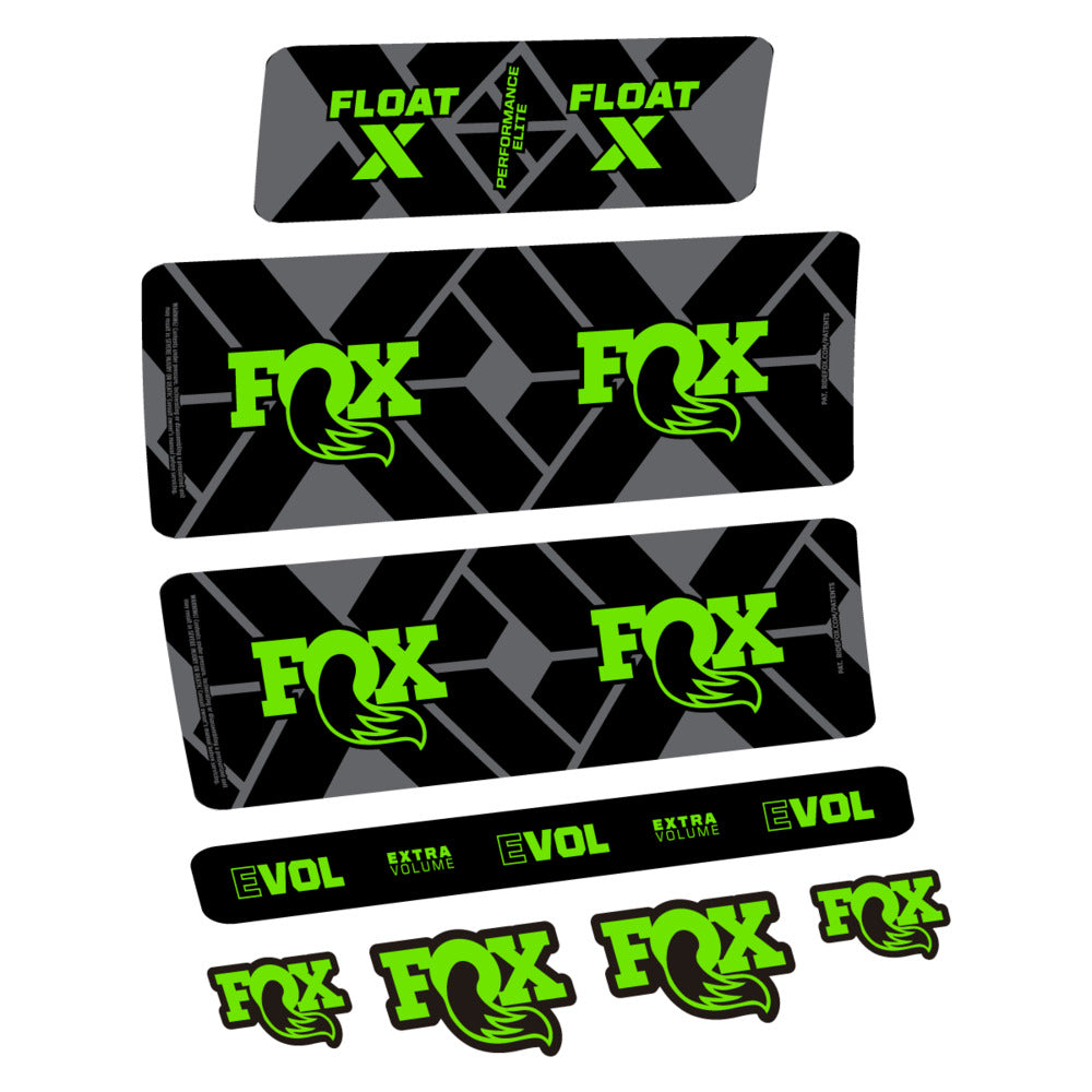 Decal Fox Float X Performance Elite 2027, Rear Shox, bike sticker vinyl