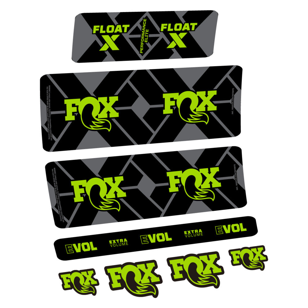 Decal Fox Float X Performance Elite 2027, Rear Shox, bike sticker vinyl