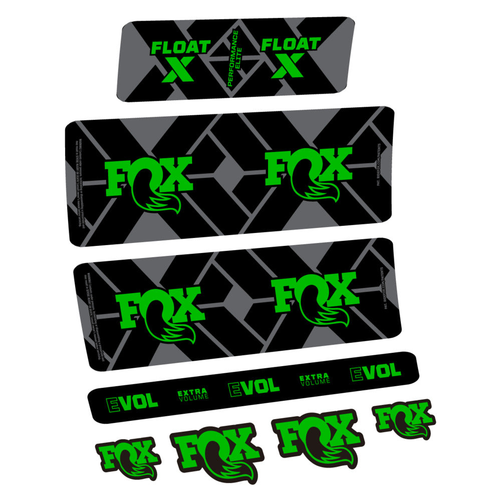 Decal Fox Float X Performance Elite 2027, Rear Shox, bike sticker vinyl