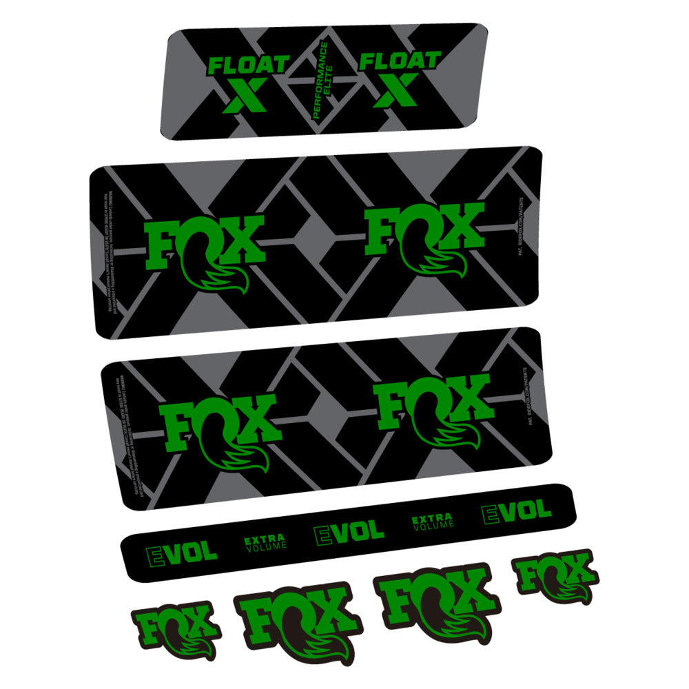 Decal Fox Float X Performance Elite 2027, Rear Shox, bike sticker vinyl