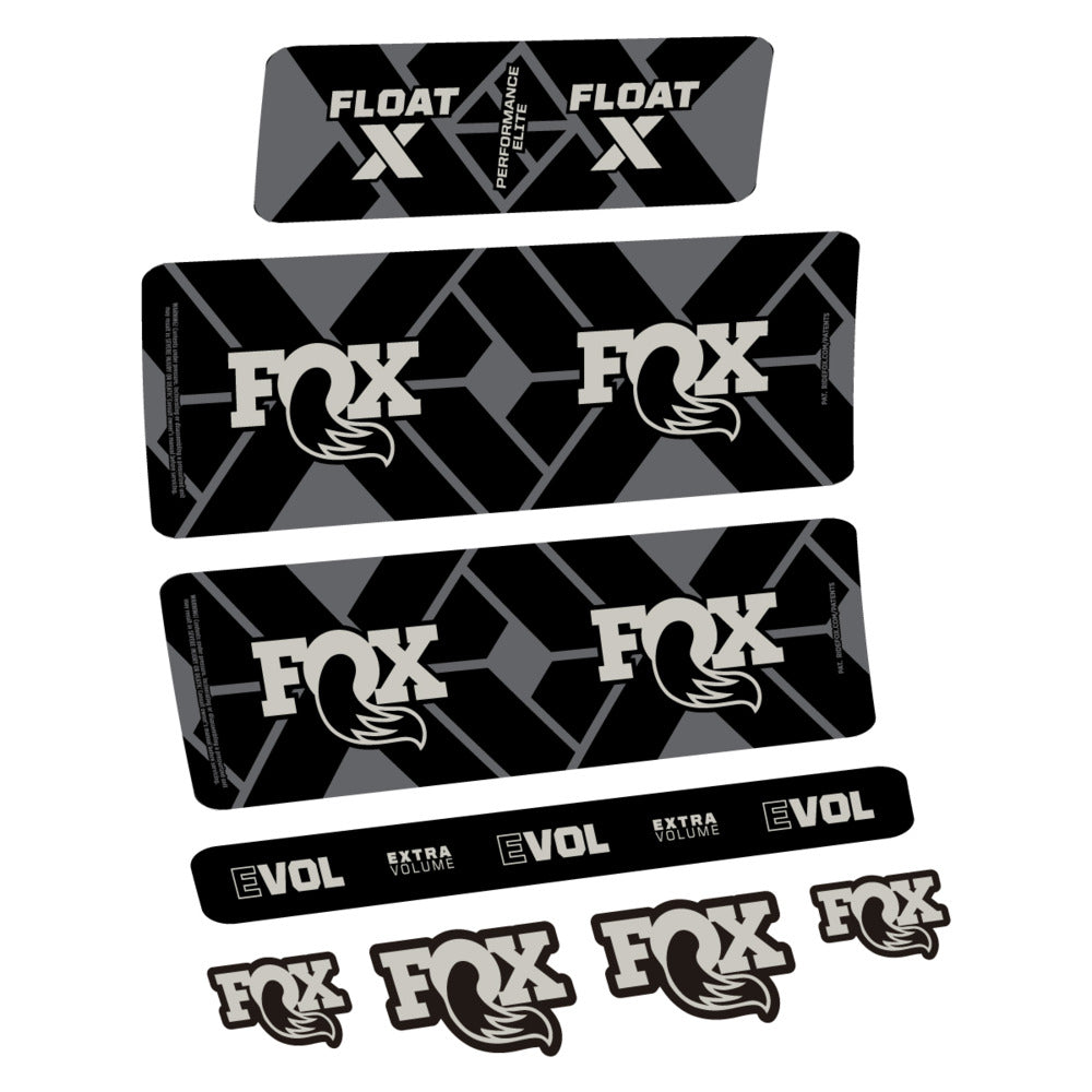 Decal Fox Float X Performance Elite 2027, Rear Shox, bike sticker vinyl