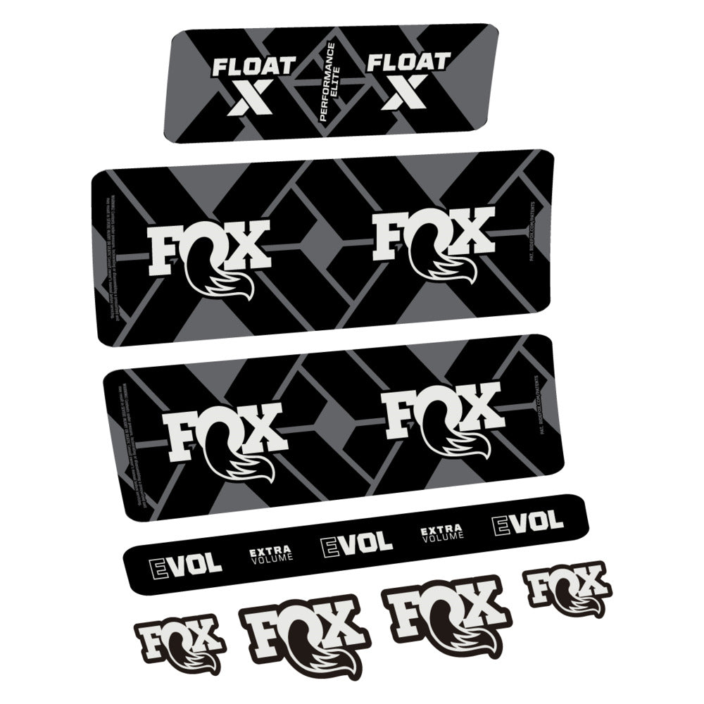 Decal Fox Float X Performance Elite 2027, Rear Shox, bike sticker vinyl