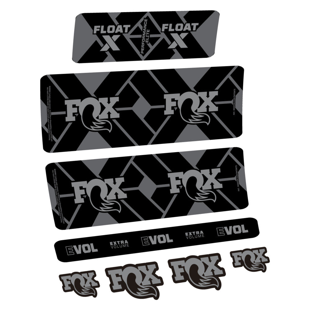 Decal Fox Float X Performance Elite 2027, Rear Shox, bike sticker vinyl