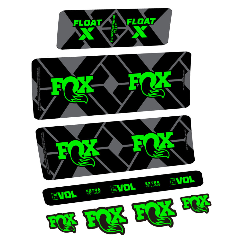 Decal Fox Float X Performance Elite 2027, Rear Shox, bike sticker vinyl