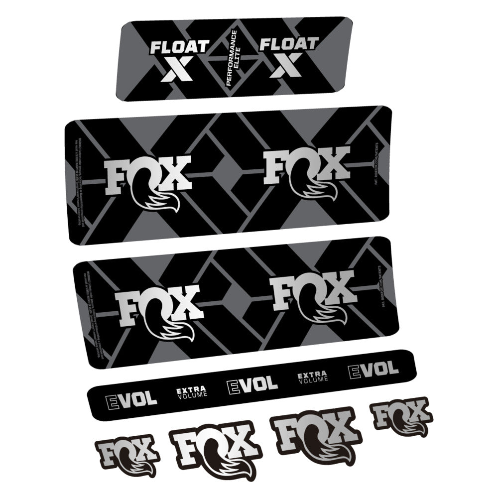 Decal Fox Float X Performance Elite 2027, Rear Shox, bike sticker vinyl