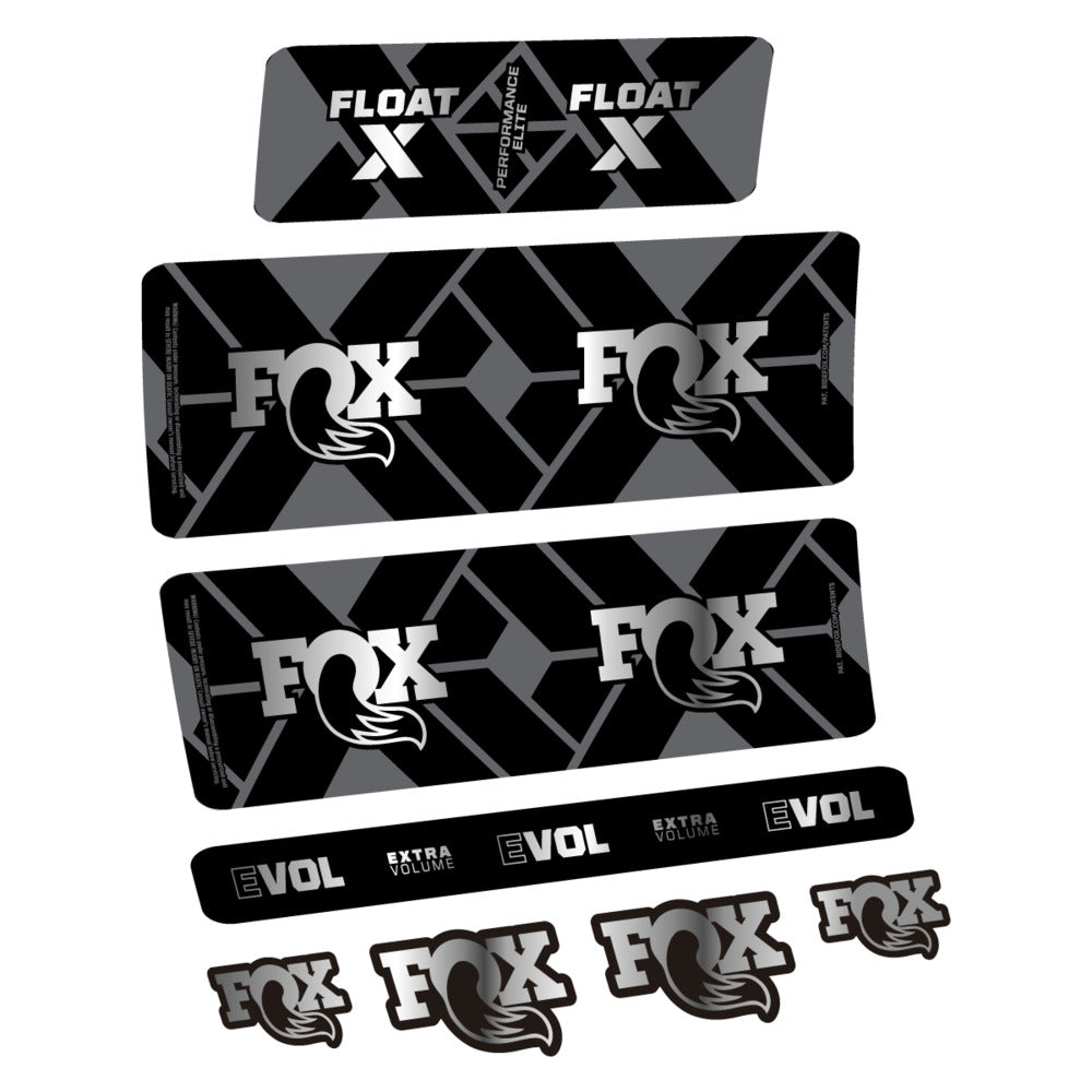 Decal Fox Float X Performance Elite 2027, Rear Shox, bike sticker vinyl