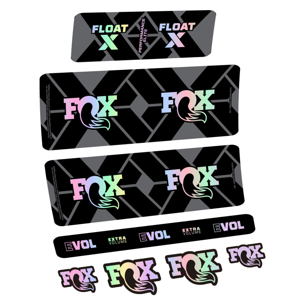Decal Fox Float X Performance Elite 2027, Rear Shox, bike sticker vinyl