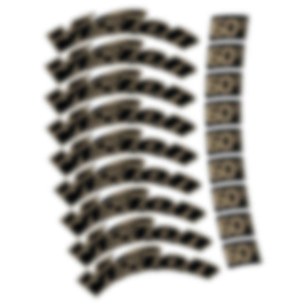 Stickers for Visixn Metron 60 SL, Road Wheel vinyl decals - Sand