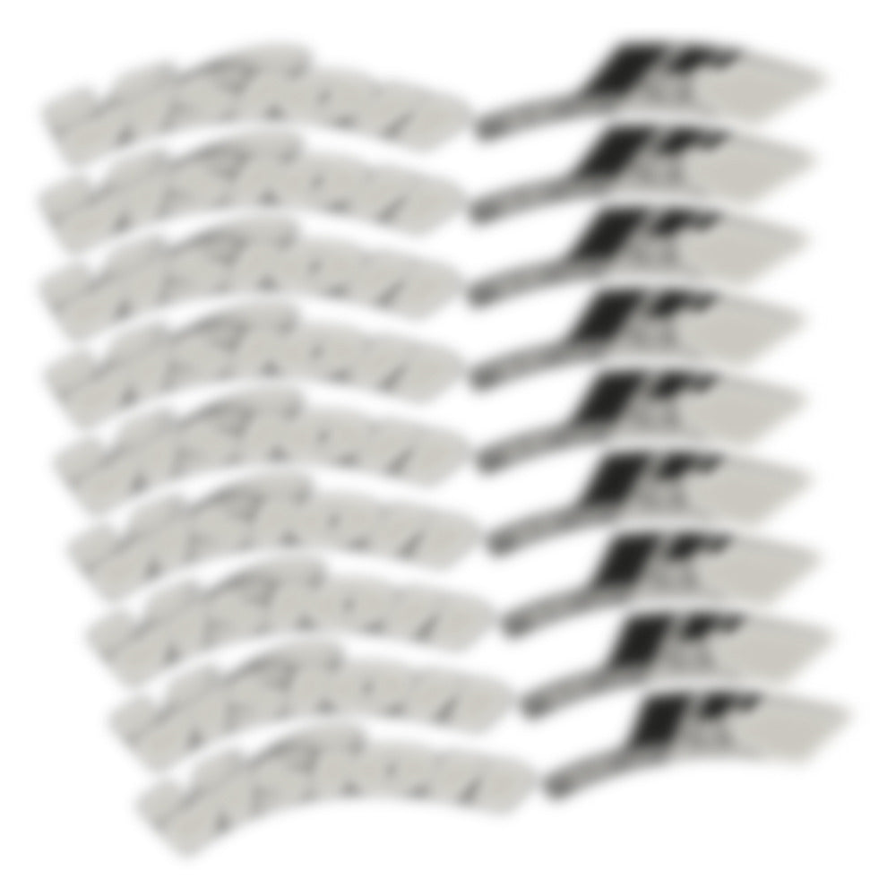 Stickers for Visixn Metron 55 SL Disc Tubular, Road Wheel vinyl decals - Light Grey