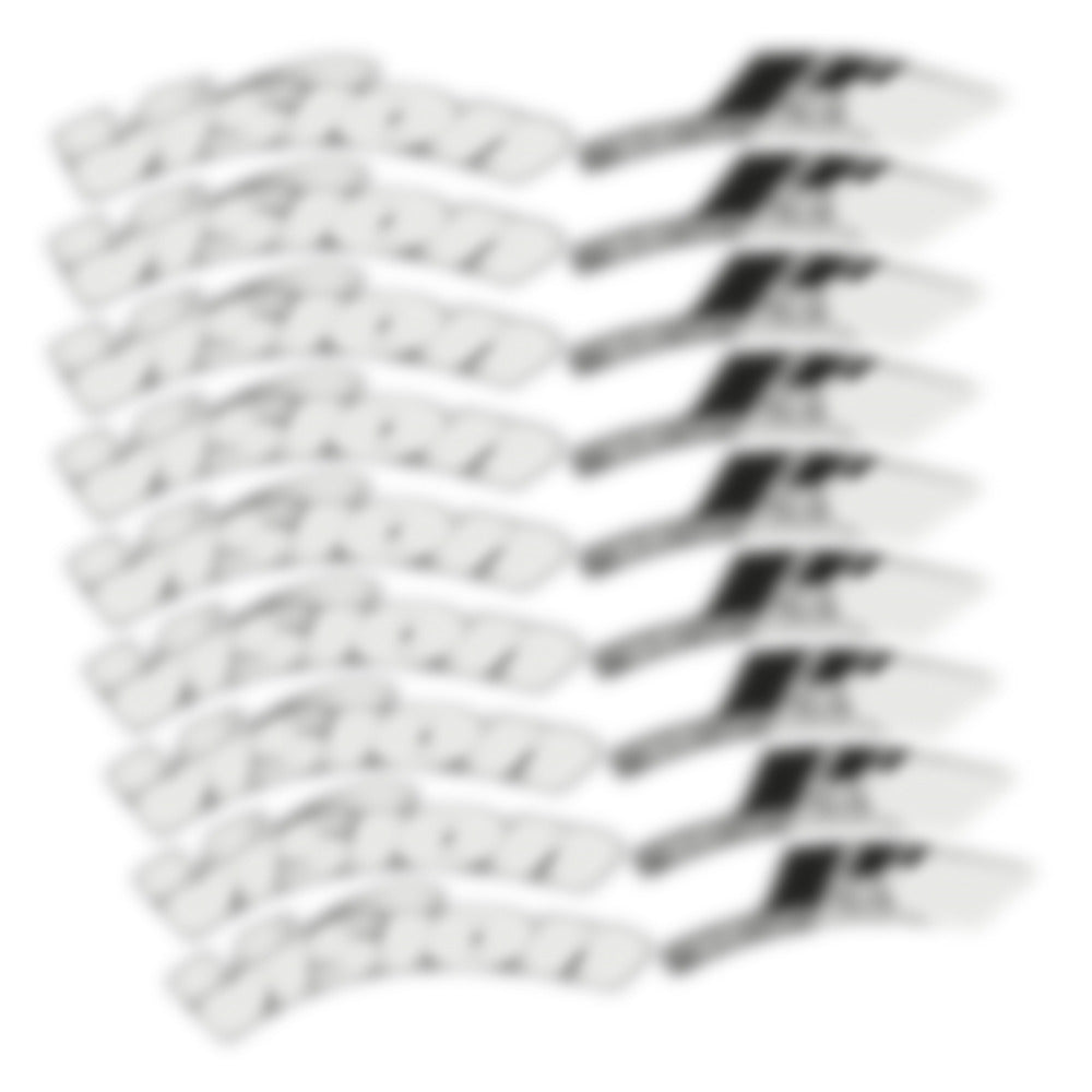 Stickers for Visixn Metron 55 SL Disc Tubular, Road Wheel vinyl decals - Pearl Grey