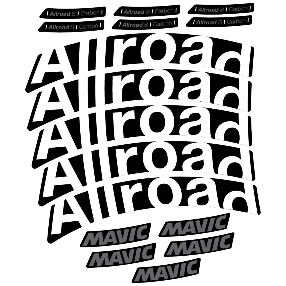 Decal for Mavic Allroad S Carbon 2025, Road Wheel, bike sticker vinyl