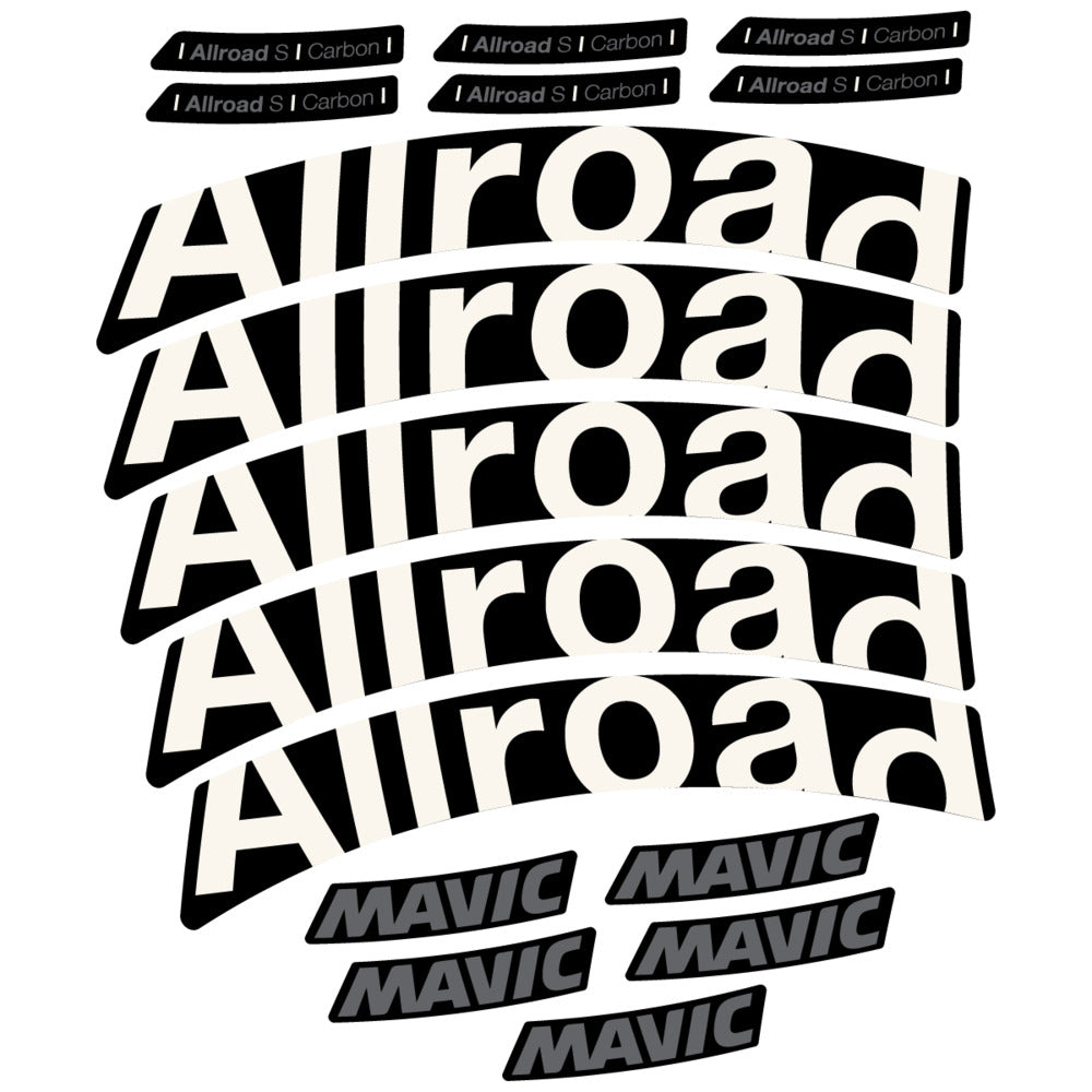 Decal for Mavic Allroad S Carbon 2025, Road Wheel, bike sticker vinyl