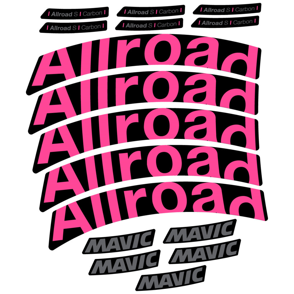 Decal for Mavic Allroad S Carbon 2025, Road Wheel, bike sticker vinyl