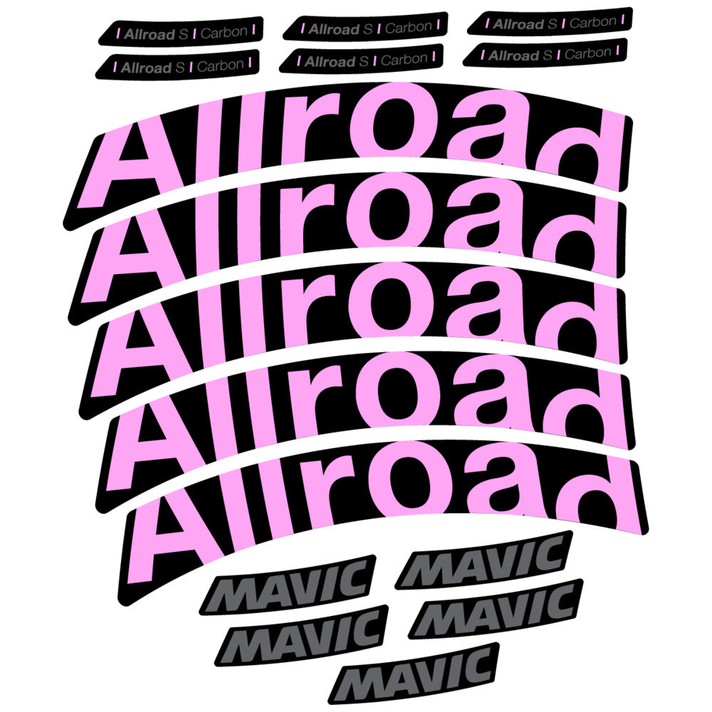 Decal for Mavic Allroad S Carbon 2025, Road Wheel, bike sticker vinyl