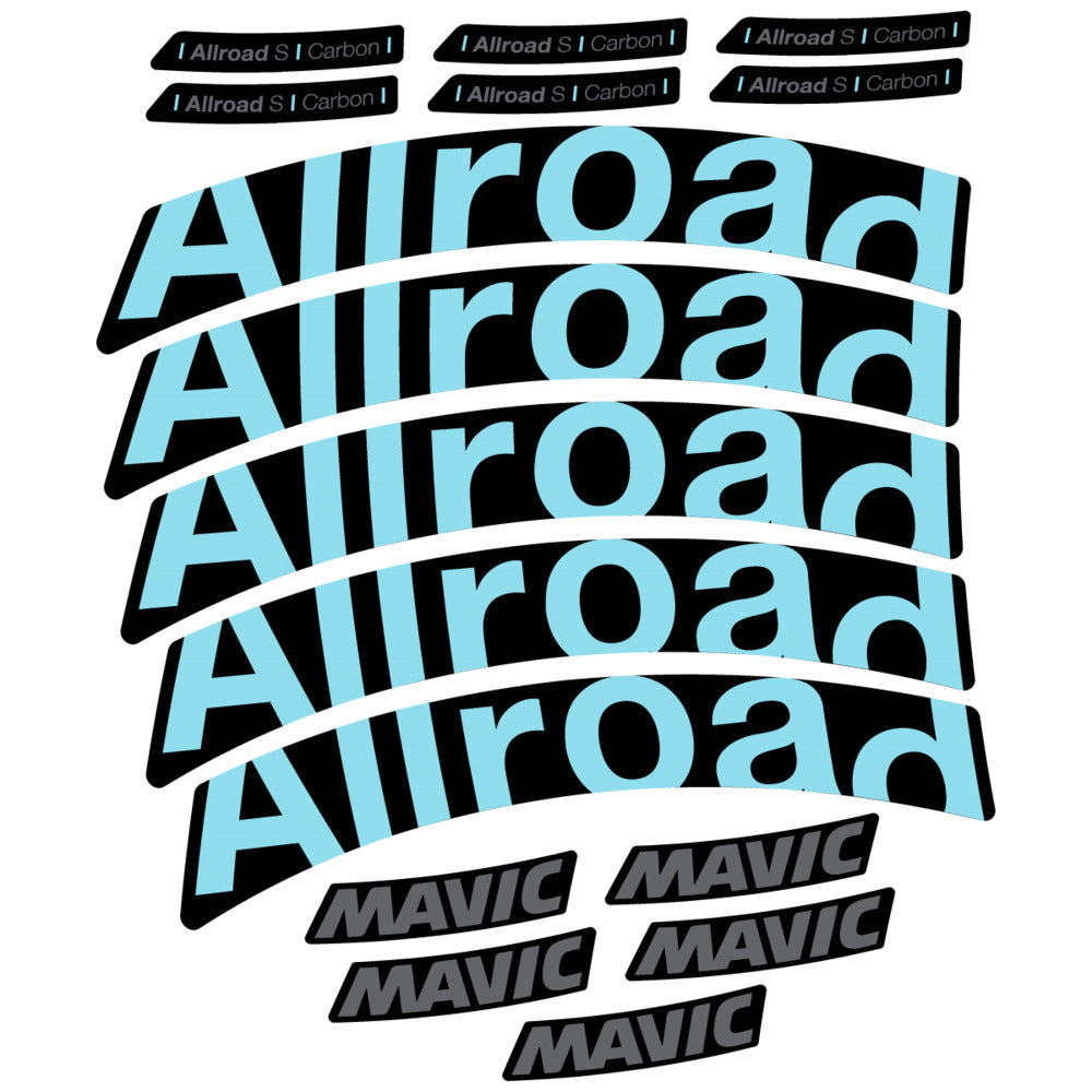 Decal for Mavic Allroad S Carbon 2025, Road Wheel, bike sticker vinyl