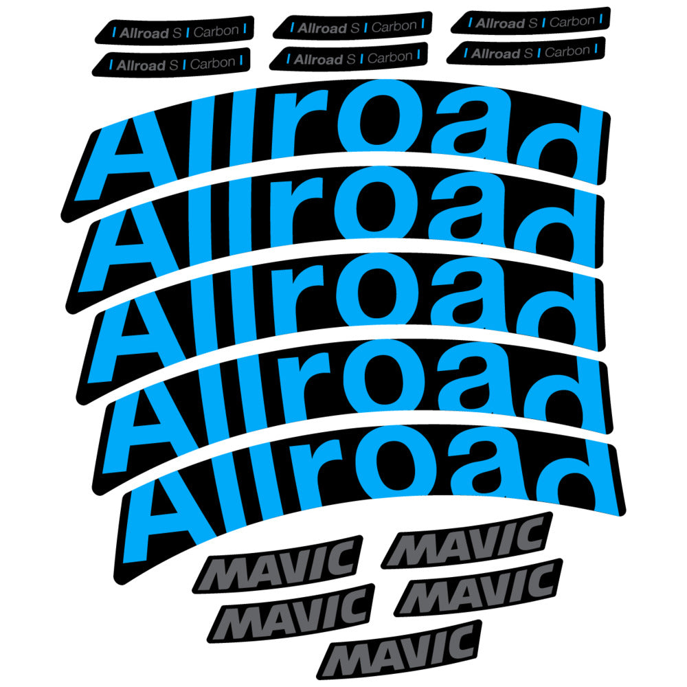 Decal for Mavic Allroad S Carbon 2025, Road Wheel, bike sticker vinyl