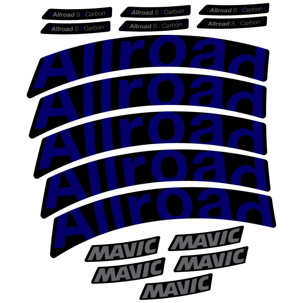 Decal for Mavic Allroad S Carbon 2025, Road Wheel, bike sticker vinyl