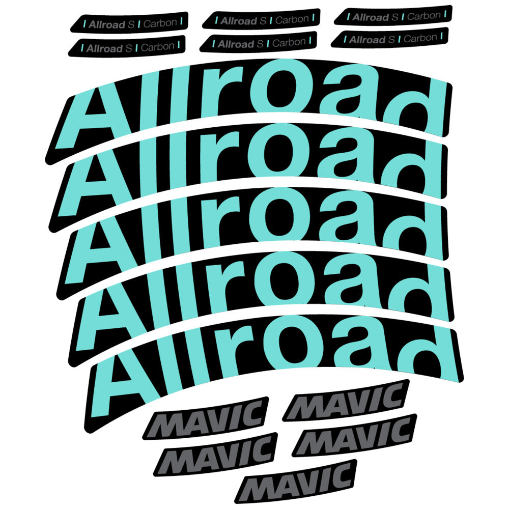 Decal for Mavic Allroad S Carbon 2025, Road Wheel, bike sticker vinyl