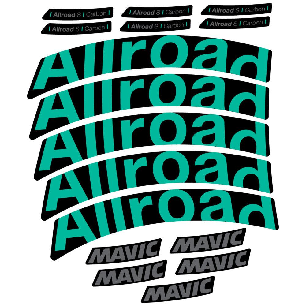 Decal for Mavic Allroad S Carbon 2025, Road Wheel, bike sticker vinyl