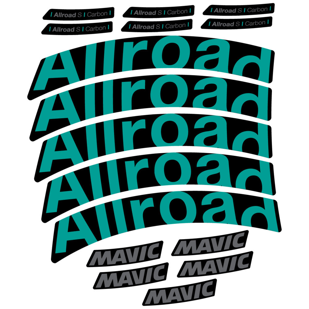 Decal for Mavic Allroad S Carbon 2025, Road Wheel, bike sticker vinyl