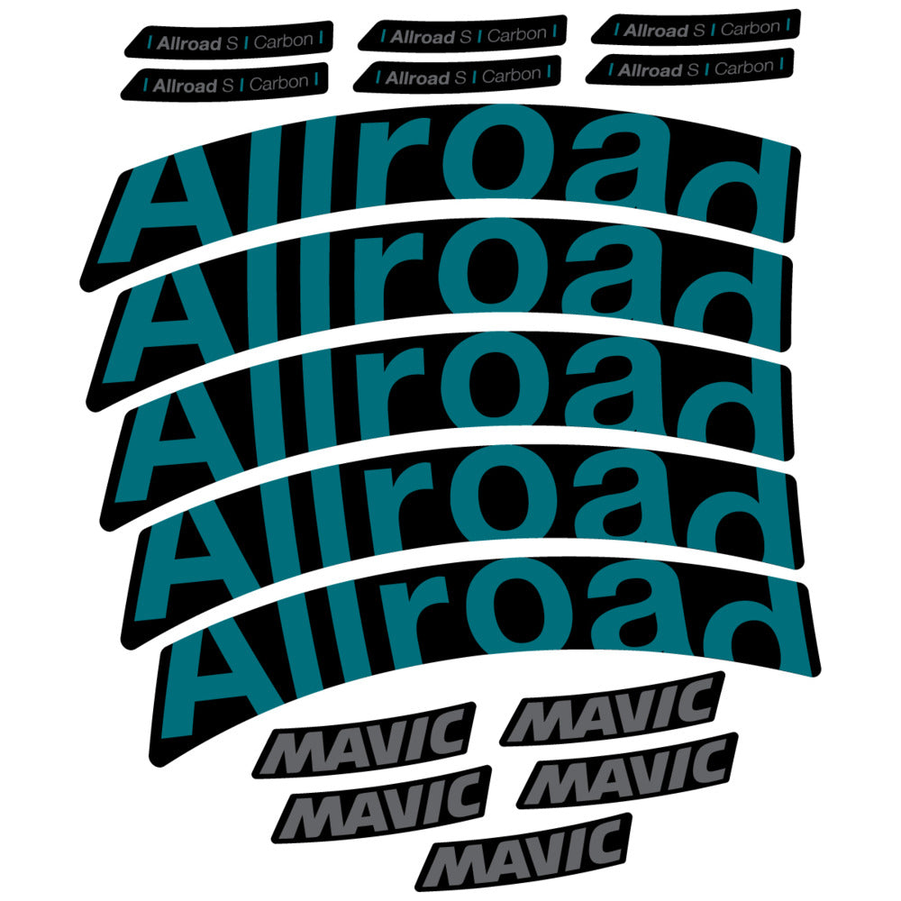 Decal for Mavic Allroad S Carbon 2025, Road Wheel, bike sticker vinyl