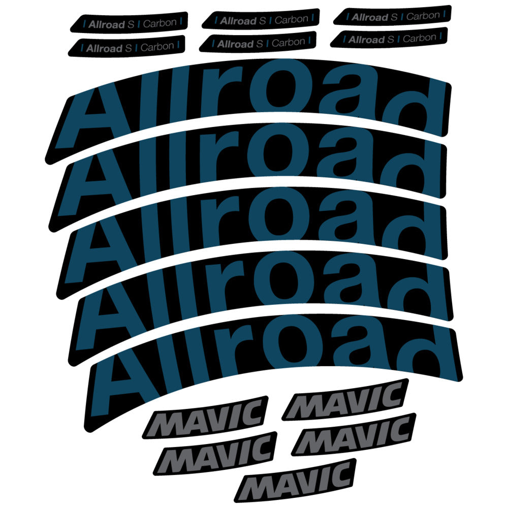 Decal for Mavic Allroad S Carbon 2025, Road Wheel, bike sticker vinyl