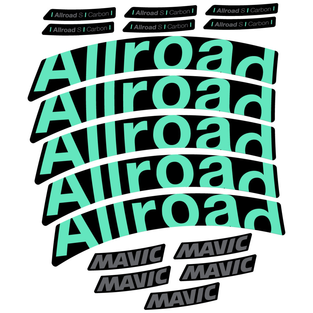 Decal for Mavic Allroad S Carbon 2025, Road Wheel, bike sticker vinyl