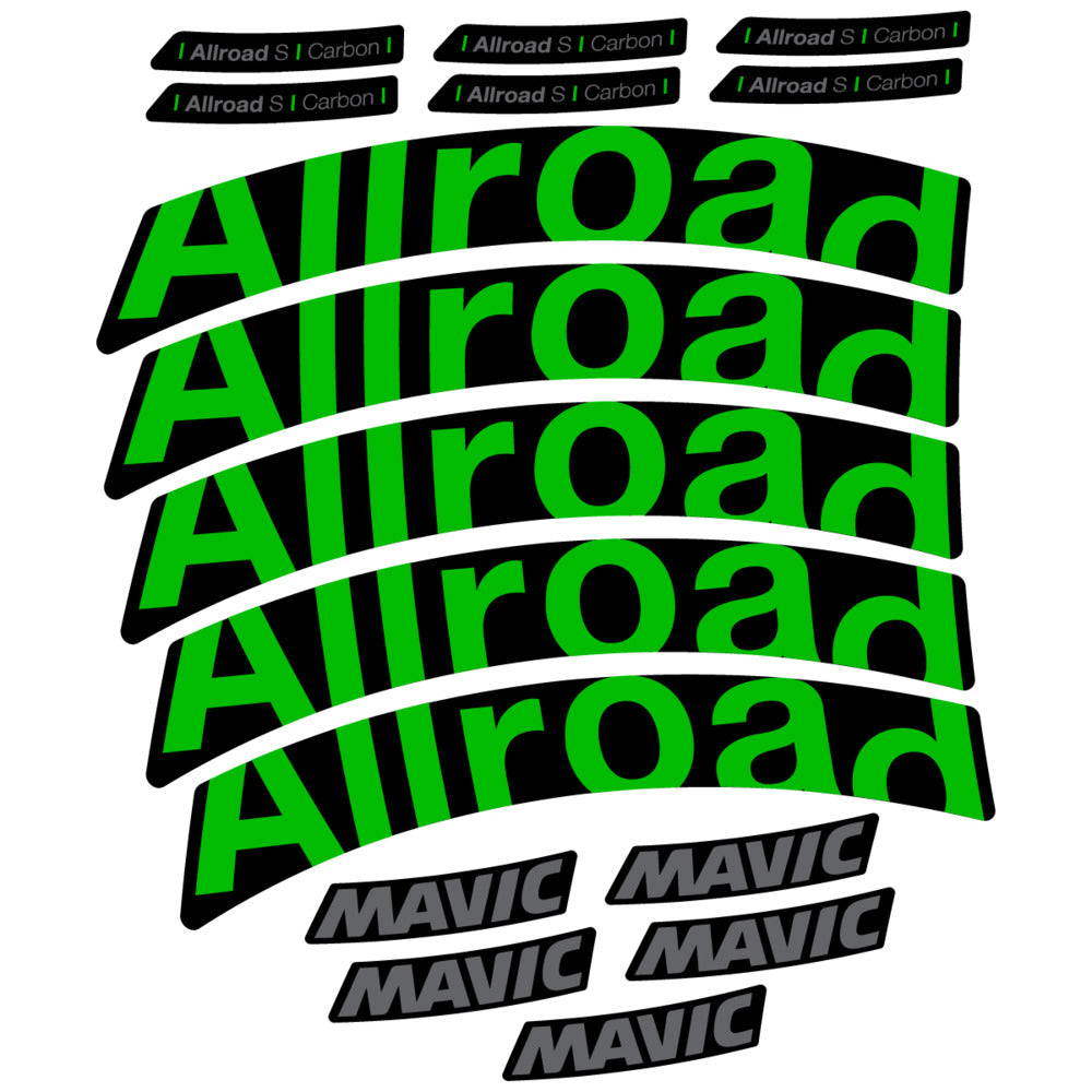 Decal for Mavic Allroad S Carbon 2025, Road Wheel, bike sticker vinyl