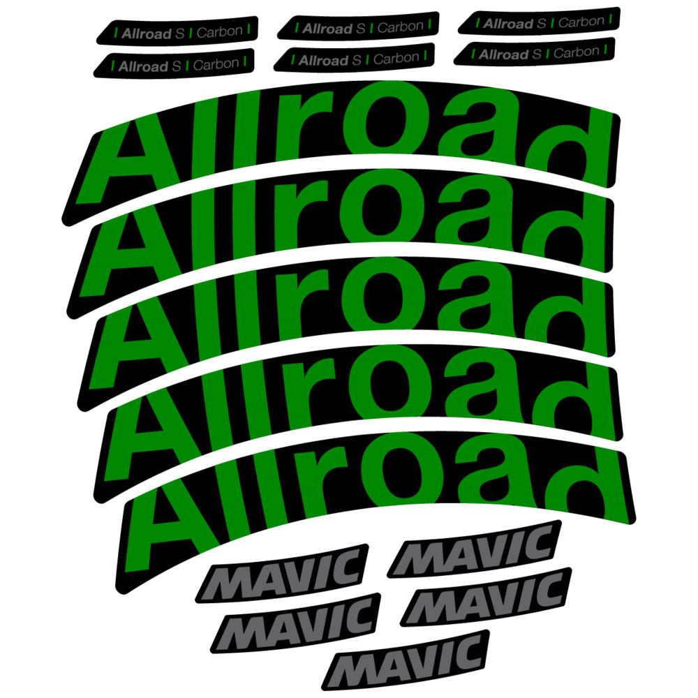 Decal for Mavic Allroad S Carbon 2025, Road Wheel, bike sticker vinyl