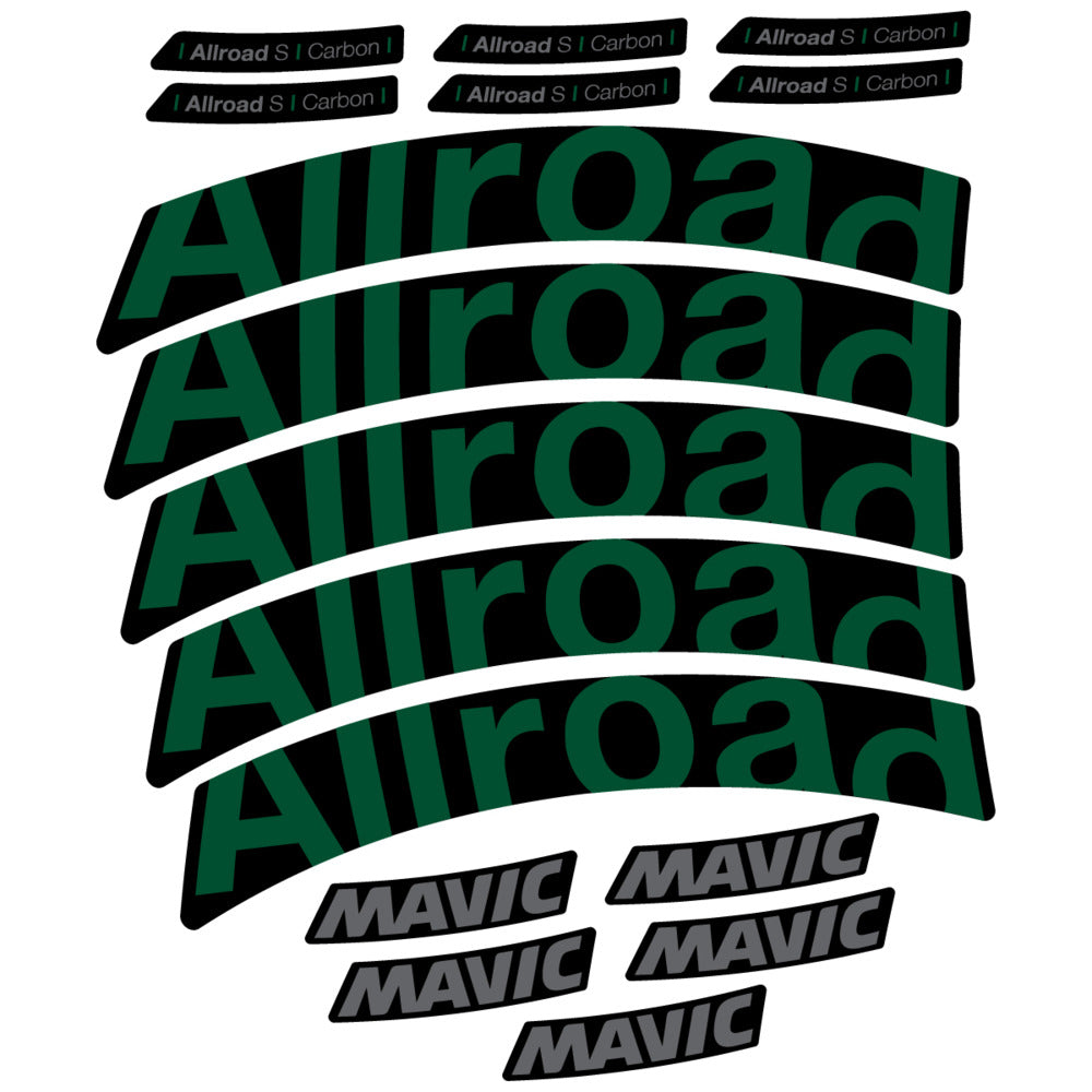 Decal for Mavic Allroad S Carbon 2025, Road Wheel, bike sticker vinyl