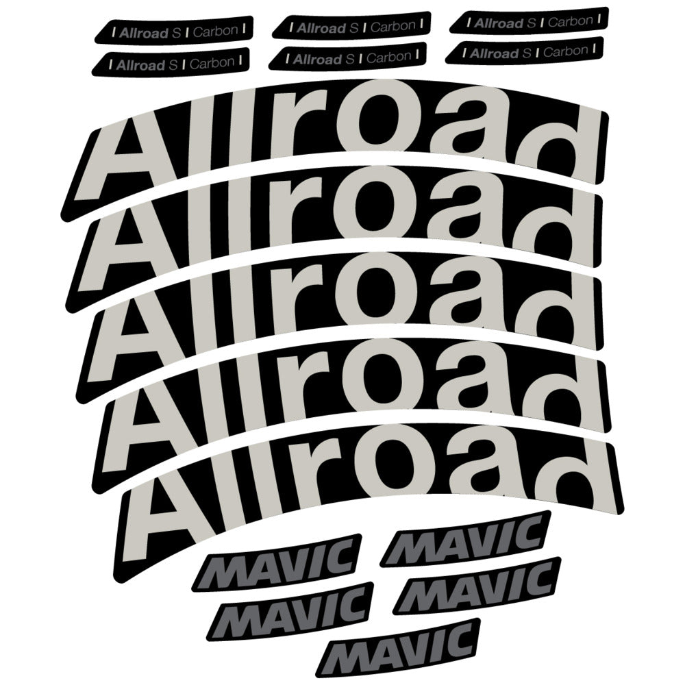Decal for Mavic Allroad S Carbon 2025, Road Wheel, bike sticker vinyl