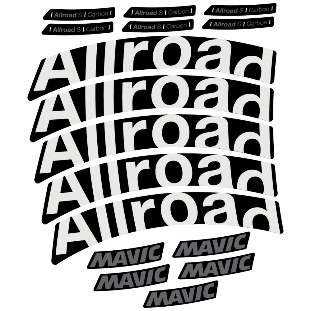 Decal for Mavic Allroad S Carbon 2025, Road Wheel, bike sticker vinyl